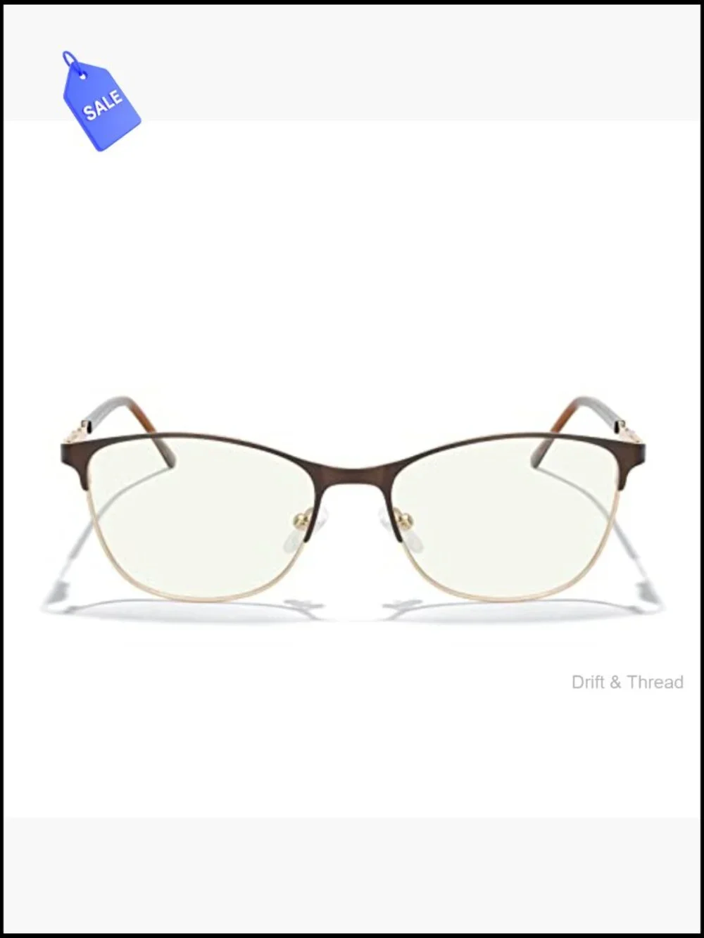 Women Blue Light Blocking Reading Glasses Cat Eye Spring Hinge